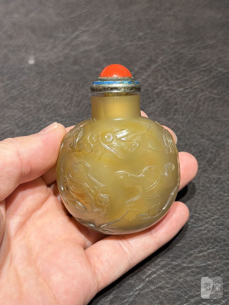 清 玛瑙玉器一组六件 - 图24